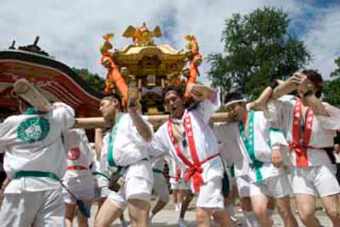 2010-07-19　春日神社　神輿